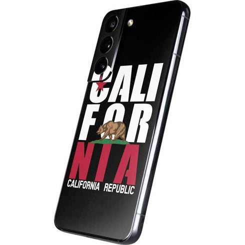California Black Block Galaxy S22 Skin